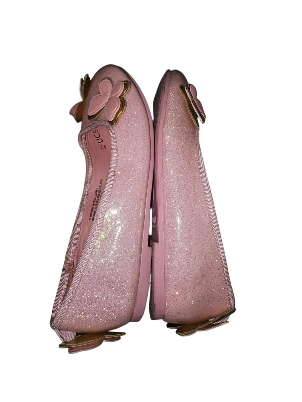 Grpund Up Girls' Pink Wicked Ballet Flats